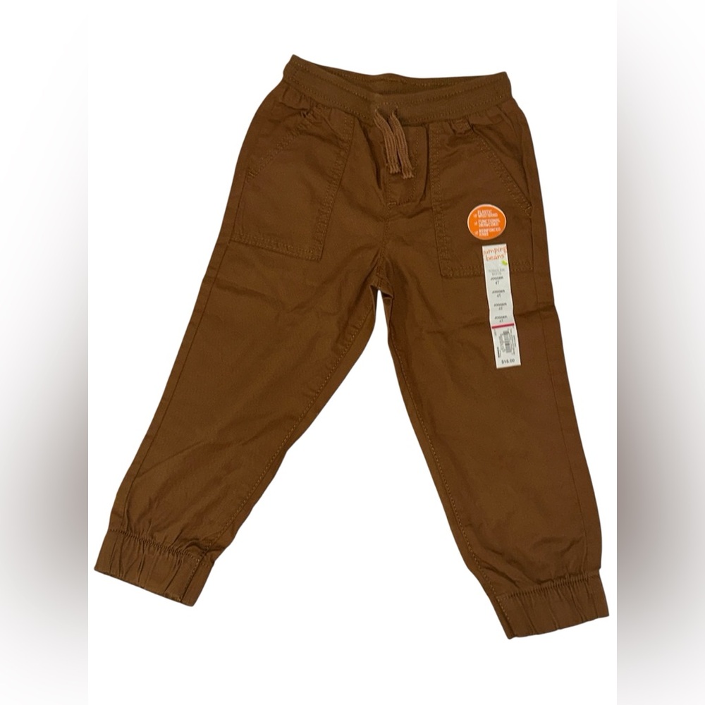 Jumping Beans Brown Sweatpants for Casual Comfort